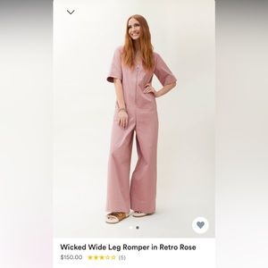 Smash + Tess collab with Ashlee Simpson-Ross Wicked wide leg romper